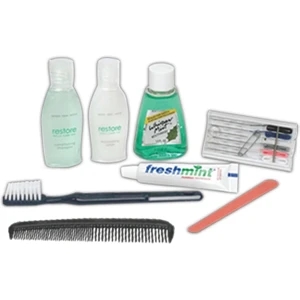 Restore - Amenity Kit Includes Shampoo, Lotion, Sewing Kit And More, Blank
