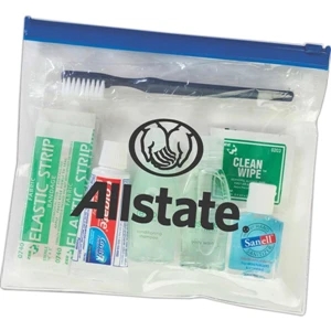 Good Samaritan - Clear Tsa Compliant Quart Pvc Bag With Travel Size Amenities