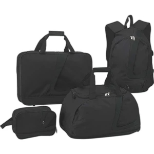 Budget Saver - Four Matching Travel Bags, Backpack, Briefcase, Duffle Bag And Toiletry Bag