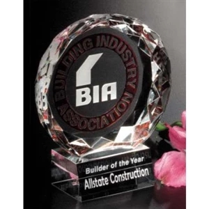 Sundance Pristine Gallery - 4" X 5" X 1 3/4" - Award Made Of Optical Crystal