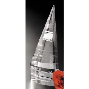 Kincaid Pristine Gallery - 3 1/2" X 8" X 3" - Peak Award Made Of Optical Crystal