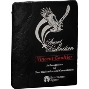 Accent Slate Stoneridge Gallery - 9" X 12" - Plaque Made Of Cultured Stone