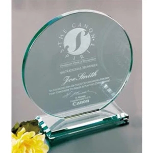 Cromwell Jade Gallery - 8" X 8 1/2" X 3" - Award Made With Jade Crystal