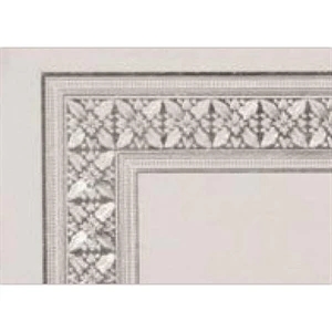 Certificate Gallery - Silver Foil Flourish - Certificate Made Of Paper 28 Lb Bond