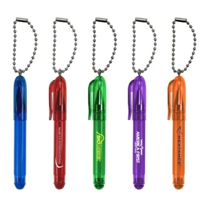 Tagalong - 40 Working Days - Ball Point Pen With Ball Chain That Attaches To Any Loop Or Clip. 3.25" L