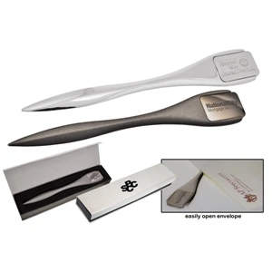 40 Working Days - Classic Metal Letter Opener. Laser Engraving And Gift Box Included