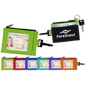7 Working Days - Compact Travel Wallet Has Zipper Compartment For Cash. Pocket With Window For Id
