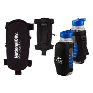 Bottle-buddy Numpty - 40 Working Days - Zippered Pouch To Store Id, Money, Keys, Etc. Attach To Reusable Water Bottle