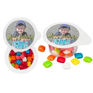 Corn Nuts - Small Cup Filled With Your Choice Of Snack. Full Color Logo On Tear Away Cup Lid