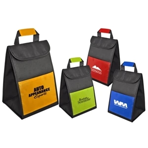40 Working Days - Insulated Cooler Bag With Easy-to-carry Handle And Front Pocket. Folds Flat