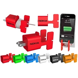 7 Working Days - Cable Organizer And Phone Holder Holds The Usb Wall Charger And Phone