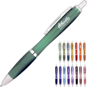 Madrid - 7 Working Days - Gel Ink Ballpoint Pen With Matching Ergonomic Comfort Grip And Slotted Pocket Clip