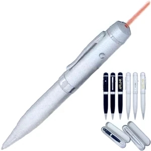 2gb - Executive Laser Pointer And Ballpoint Pen. Hidden Usb Drive Unscrews From Center