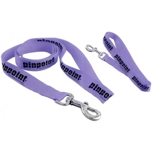 Numpty - 3/8 Inch - Polyester Screen Printed Dog Leash For Large And Small Dogs In Custom Colors