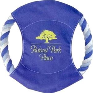 Numpty Tug & Throw - 40 Working Days - Rope Cylinder Dog Toy For Fun And Exercise. Color: Blue
