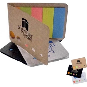 40 Working Days - Self Adhesive Colored Paper Flags With Die Cut Paper Cover