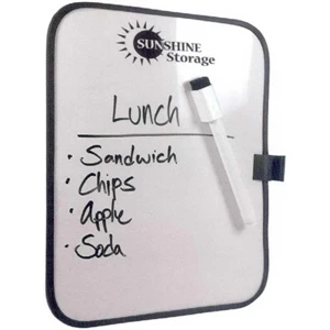 Just Write - 40 Working Days - Dry-erase Board With Magnets On Back. Includes Dry-erase Pen. White With Black Trim