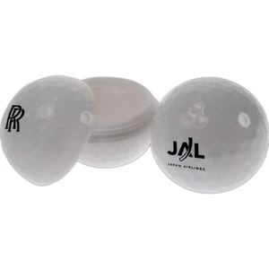 40 Working Days - Vanilla Lip Balm In White, Golf Ball Shaped Container