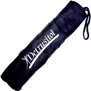 40 Working Days - Nylon Travel Umbrella Slips Into Nylon Sleeve Carrying Case. Color: Black