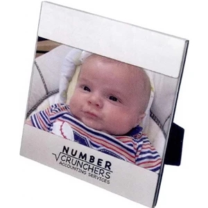 40 Working Days - Elegant Aluminum Frame For 3" X 5" Portrait Or Landscape Photograph. Color: Silver