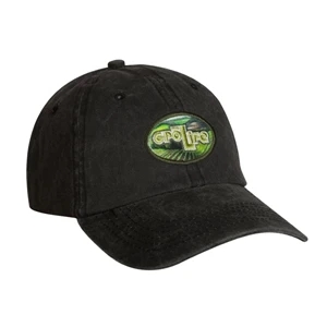 3400 Series - Black - 6-panel Fashion Cap Made From Pigment Dyed 100% Cotton Twill