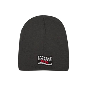 4600 Series - Charcoal - Regular Gauge Knit 100% Acrylic 8" Narrow Beanie