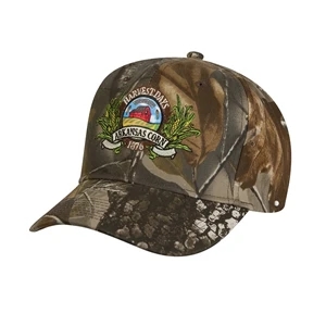 6100 Series;real Tree (r) - High Profile, Camouflage, Structured, 6-panel Baseball Cap
