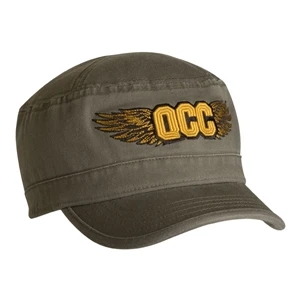 6455 Series - Vintage Navy - Low Profile, Unstructured 2-panel Military Cap