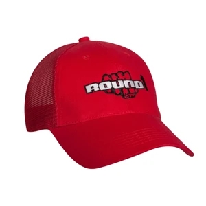 9255 Series - Black - Structured, Low Profile, Light Weight Brushed Cotton, 6-panel Baseball Cap