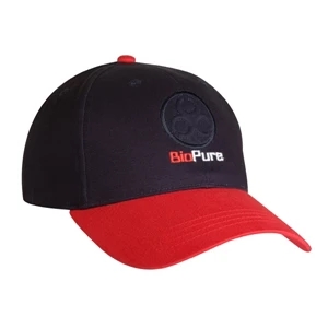 9300 Series - Black-earth - Low Profile, 100% Cotton, 6-panel Baseball Cap, Fabric Strap Closure