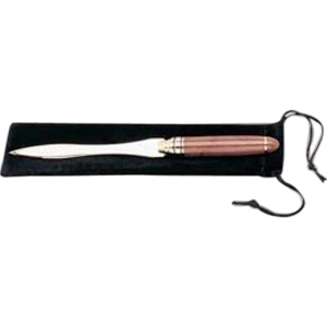 Black Velvet Pouch With Draw String Measures 1-1/2" X 6-1/4", Pen Not Included