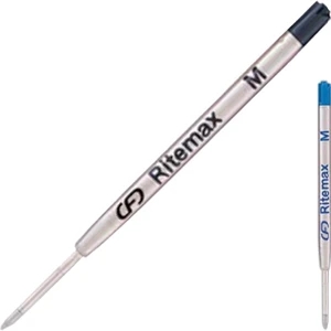 Ritemax - Parker-type Ballpoint Refill, 5,000 Feet On One Cartridge. Black Or Blue