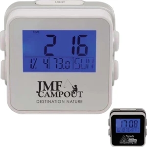 Cube Clock Buddy - Alarm Clock Which Displays Time, Temperature And Date. Features A Timer, Too