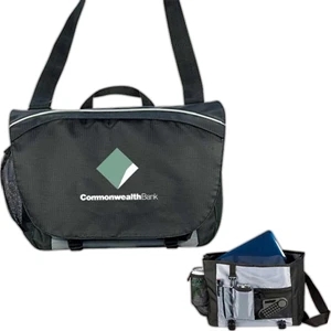 Silverlight - 600 Denier Ripstop Polyester Computer Messenger Laptop Bag