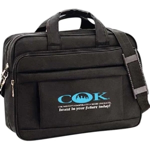 Expand-r - Polyester Expandable 15.6" Computer Pack With Metal Hardware For Durability