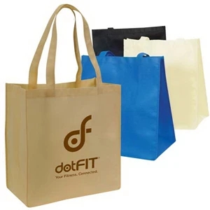 Large Non Woven Tote Bag With Handles And Gusset, Made Of 100 Gm Polypropylene