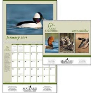 Ducks Unlimited - 2015 Calendar With Photographs And Information About Ducks