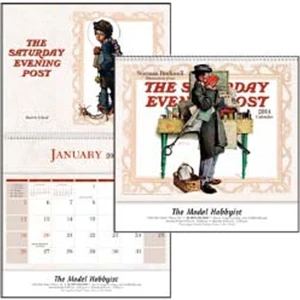 The Saturday Evening Post - Deluxe 2015 Pocket Calendar Featuring Illustrations By Norman Rockwell