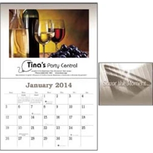 Liquor Recipe - 2015 Calendar Displays 12 Recipes Of Popular Cocktails Which Can Be Easily Prepared
