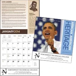 African-american Heritage - 2015 Calendar Featuring President Barack Obama