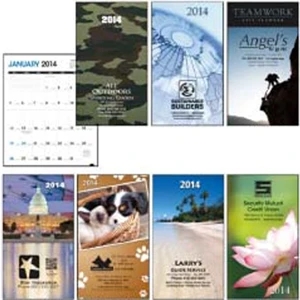Colorful Impressions - Monthly Pocket Planner. Monthly Format Allows For Long-term Planning On A Page