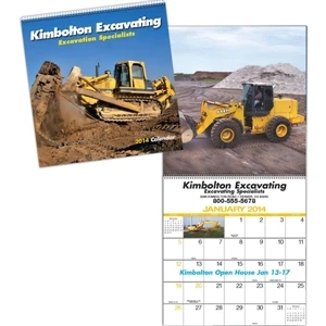 Customline (tm) - Custom 12-picture Large Executive Appointment Calendar