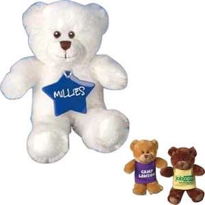 Smitty Bears (tm) Sof-fur (tm) - Brown - 7 " Stuffed Bear With Embroidered Eyes