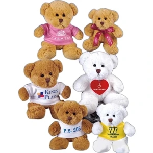 Jamie Bear (tm) - Brown - Stuffed Toy Bear, Get To Know What "soft" Means, 6" Tall