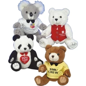 Sof-fur (tm) Good Buy Panda Bears (tm) - 24" Stuffed Panda Comes With A Bowtie