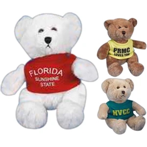 Sof-fur (tm) Max Bear(tm) - Beige - 7" Stuffed Bear With Embroidered Eyes