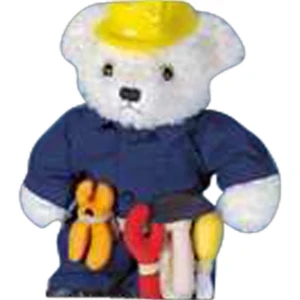 Handyman/construction 2 Piece Outfit With Tool Belt For Stuffed Animal. Blank