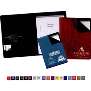 Standard Vinyl Flexible Cover Senior Pad Board With 8 1/2" X 11" Ruled Pad