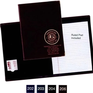 Softouch - Sewn Executive Pad Board Correspondence Folder With 8 1/2" X 11" Ruled Pad