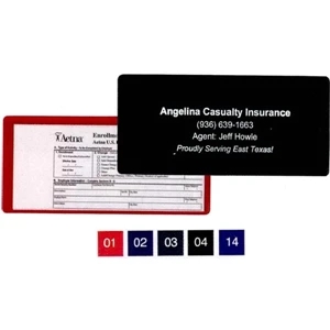 Open On Long Side - Large Policy Holder. Great For Protecting Important Papers